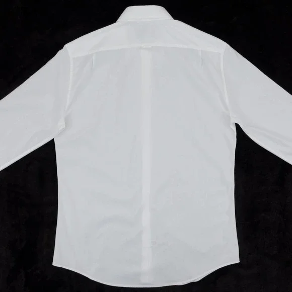 Paul Smith Tailored-Fit Signature Stripe Cuff Shirt Men's 16 White